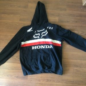large fox honda sweatshirt